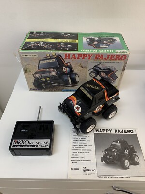 Nikko Rollet Mitsubishi Happy Pajero Crazy Mini Rc Car No Taiyo