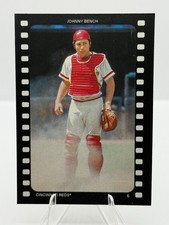 2026 Topps Heritage Ready and Action Johnny Bench Reds