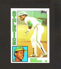 1984 Topps - Rickey Henderson #230