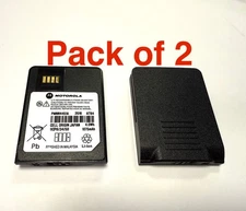 Pack of 2 Motorola Minitor VI Pager Battery - PMNN4451A - NEW PMNN4451