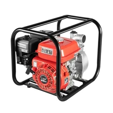 7.5 HP 2" Portable Gas-Powered Semi-Trash Water Pump Gasoline Water Pump 212CC