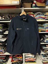 Vintage 90s Patagonia Fleece Zip Up Jacket Size Mens Medium, Blue , Made In USA