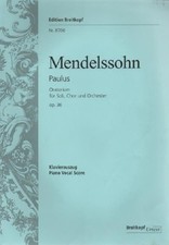 Paulus MWV A 14 (op. 36) - Oratorium nach Worten der Heiligen Schrift - Breitkop