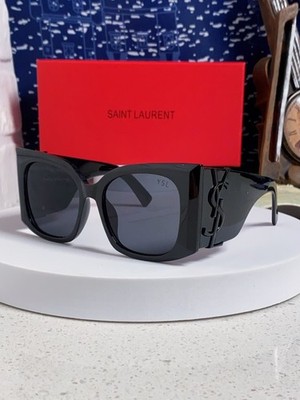 New YSL Women's Wide-Frame Sunglasses