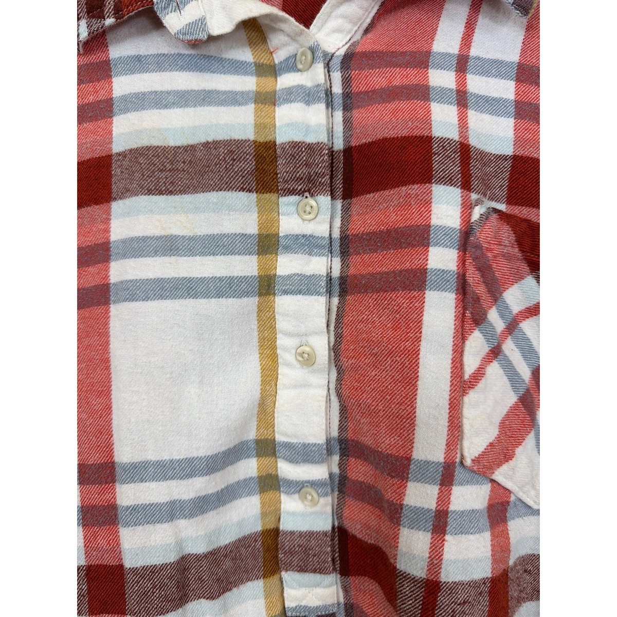 OOAK Handmade RIGHTS  Altered Flannel Shirt by Wanders Edge  Size 2XL View 4