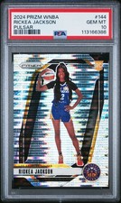 2024 Panini Prizm Wnba #144 Rickea Jackson Pulsar PSA 10