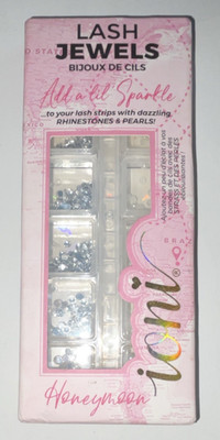 Ioni Honeymoon Lash Jewels Rhinestones & Pearls Sparkling Gemstones Cruelty-Free