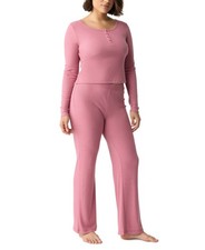 Gap GapBody Women's Ribbed High-Rise Pajama set