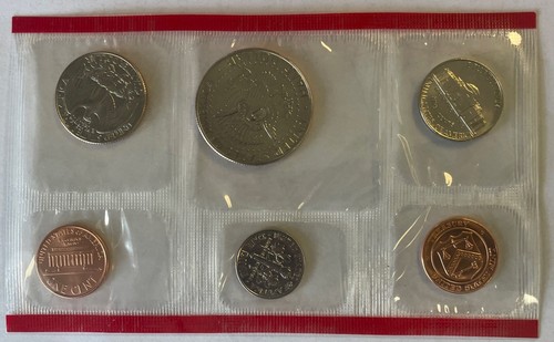 1991 U.S. Mint P & D Uncirculated Mint Set 10 Coins With Original Envelope (N) - Picture 4 of 12