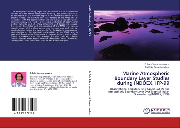 D. Bala Subrahamanyam (U. A.) | Marine Atmospheric Boundary Layer Studies...-image