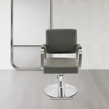 Rotable Salon Chair for Hair Stylist 360 Rotating Barber Stool Adjusted Height