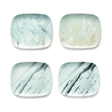 GUZZINI SET 4 PIATTI CARRARA IN PORCELLANA - MY FUSION