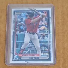 Kyle Teel 2024 Bowman Chrome Prospects Refractor #BCP-178 /499- Boston Red Sox