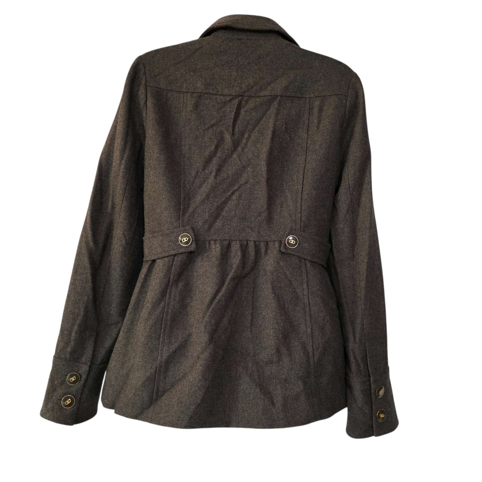 Tabitha Ruffle Button Wool Blend Jacket Women's S… - image 8