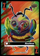 2021 Upper Deck Goodwin Champions Aculeus #7 Playing Cards Animation