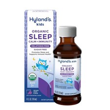Hyland's Kids Organic Sleep, Calm  Immunity Melatonin Free Liquid, 4 OZ