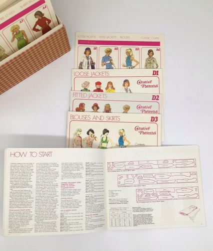Vintage 1975 Creative Patterns Box Set - Sewing, Craft, Gifts, etc. - Picture 7 of 15