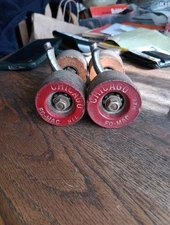 Vintage 1960-1970 Chicago Fo-Mac 77HClay Wheels  Set Of 4 Plus Trucks