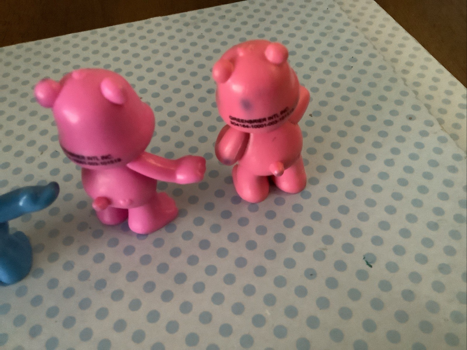 2.2" Greenbrier International Care  Bears Mini Figure Lot Of 3