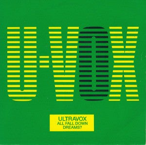 Ultravox - All Fall Down / Dreams - Used Vinyl Record 7 - 01 - E11757z