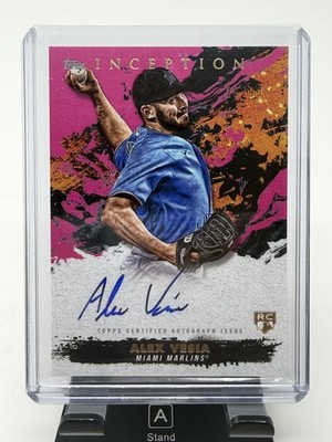 2021 Topps Inception Alex Vesia RC AUTO /99 Magenta Rookie Auto Dodgers Marlins