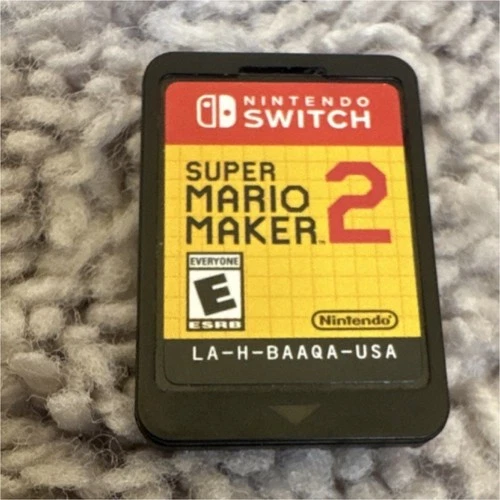 Nintendo Super Mario Maker 2 Nintendo Switch Game Cartridge NTSC-U/C