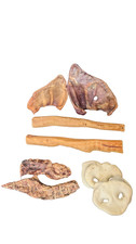 Pork Variety Pack Dog Treats  Natural Single Ingredient Healthy Protein Chews