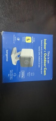 Kangaroo Indoor + Outdoor Cam Wired Weather Proof Security Camera (NEW SEALED)