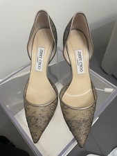 Women  s Jimmy Choo London Made In Italy Size 38 Great Condition