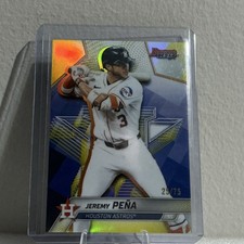 Topps 2025 Bowman's Best Jeremy Peña Houston Astros #34 Serial Numbered /75
