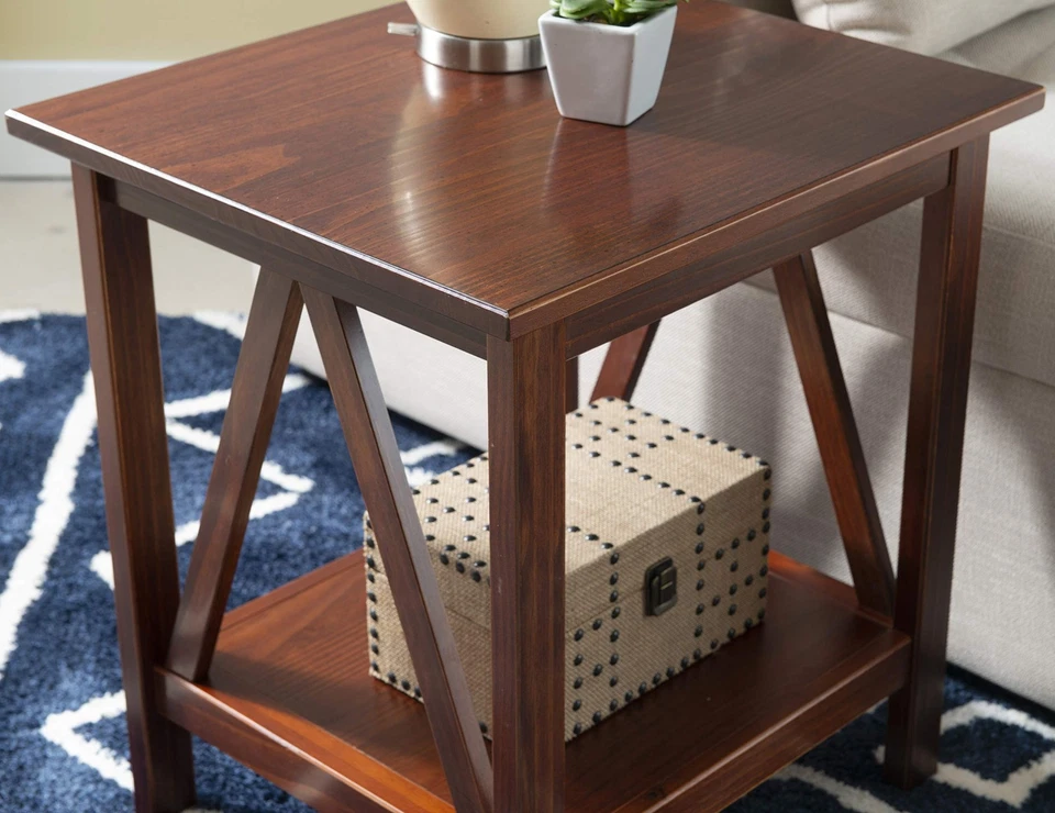 Linon Home Dcor Linon Home Decor Titian End Table, 20w x 17.72d x 22.01h, - Image 3 of 4
