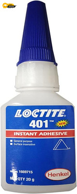 Loctite 401 Clear Instant Adhesive Low Viscosity Fast Drying for Plastic Bonding