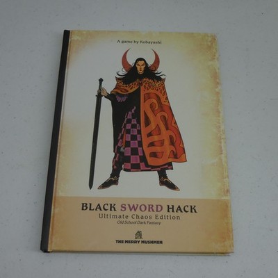 Black Sword Hack Ultimate Chaos Edition RPG Book Kobayashi Merry Mushmen OSR