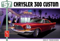 Amt 1957 Chrysler 300 Custom Version 1/25 Scale Model Kit [New Toy]