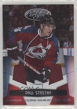 2010-11 Certified Mirror Red Dual Materials 22/150 Paul Stastny #41 2d8