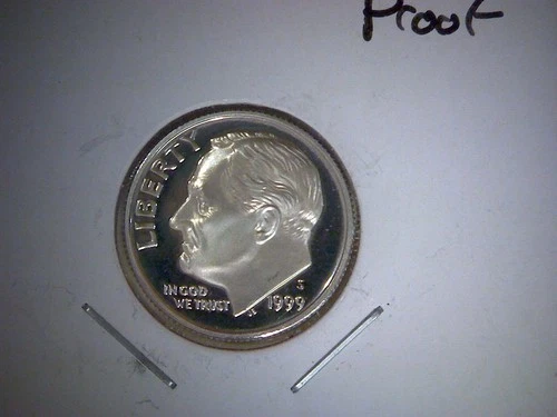 1999-S  ROOSEVELT PROOF  SILVER DIME