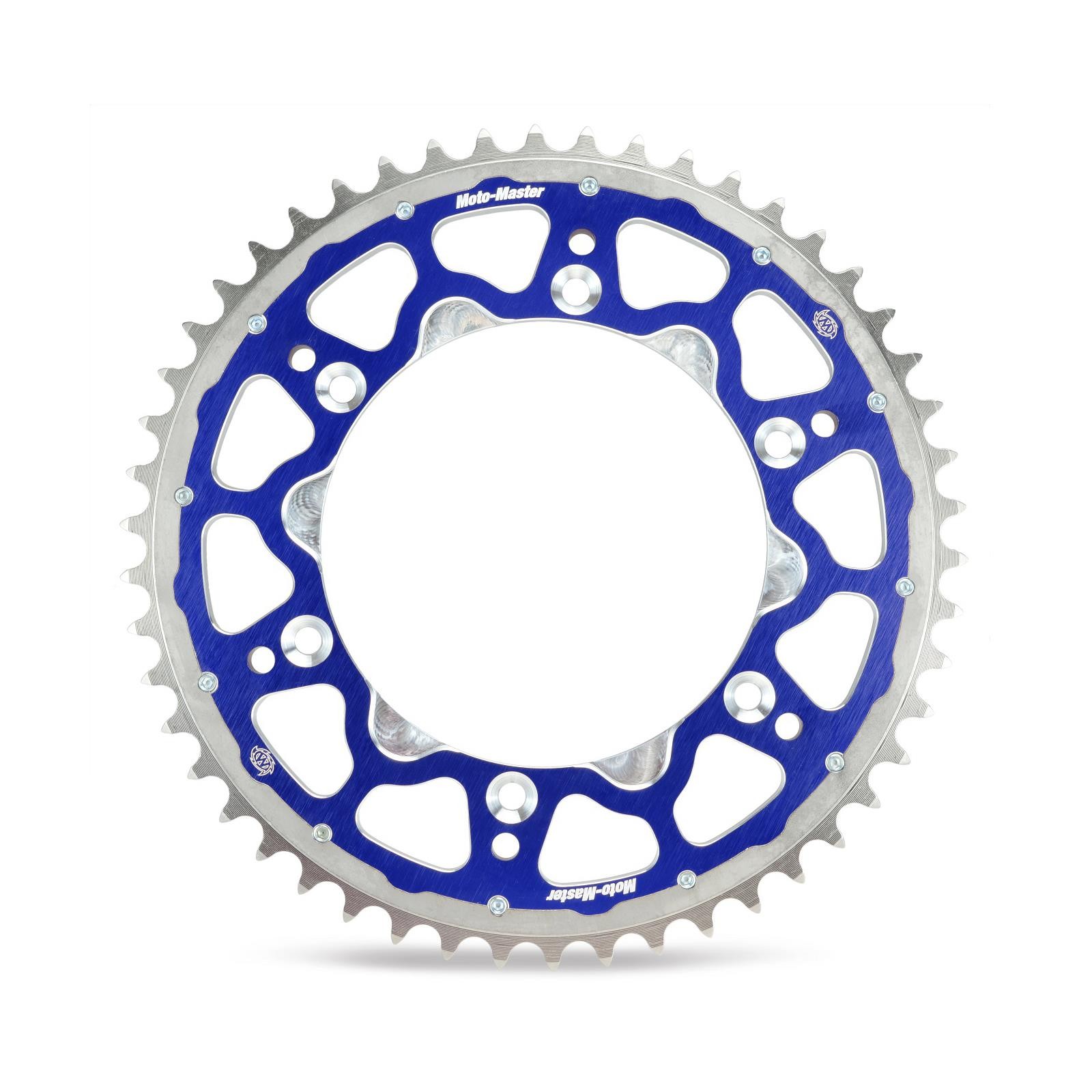 Moto-Master Fusion Dual Ring Rear Sprocket Blue 520-50T Husaberg/Husqvarna/KTM