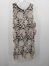 Pre-Owned Alice + Olivia Ivory Size 12 Short Sleeveless Dress