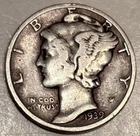 Mercury Dime Silver 1939 P