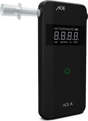 Alkoholtester ACE A mit elektrochemischem Sensor und LCD Display GEBRAUCHT