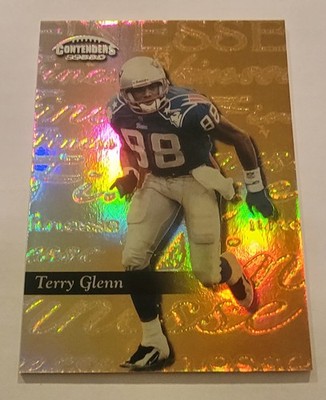 Terry Glenn 1999 PLAYOFF CONTENDERS SSD #97 FINESSE GOLD /25 SP N.E Patriots!