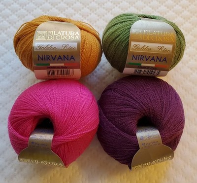 Filatura Di Crosa Golden Line Xtra Fine Merino Wool NIRVANA 100% 25G Lace Weight
