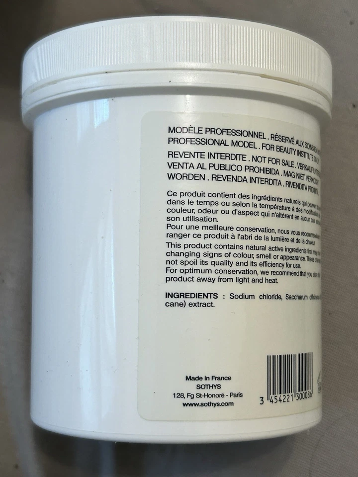 New Sothys Gommage Sucre et Sel Sugar & Salt Scrub 700g/24.6oz Professional Size - Image 3 of 4