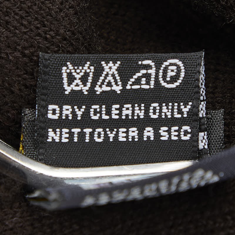 FENDI Zucca Knit Cap Black Brown Wool Women's FENDI thumbnail 6