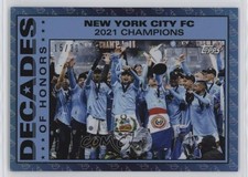 2025 Topps MLS 30th Anniversary Collection Blue Foil 15/30 New York City FC 07sj