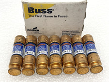 NEW BOX OF 7 BUSS COOPER FRN-R-5 FUSETRON CLASS RK5 FUSES 250V 5 AMP