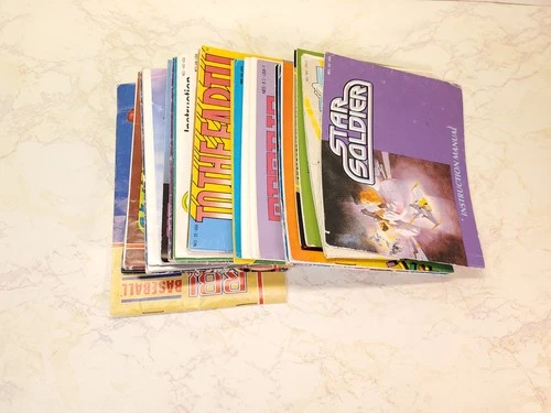 Lot of 30 NES Manuals | Original VTG Instruction Booklets for Nintendo Games