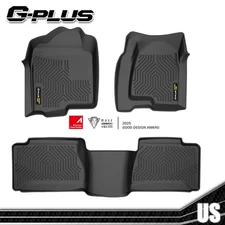 Extended Cab TPE Floor Mats Liners Fit For 99-06 Chevy Silverado/GMC Sierra