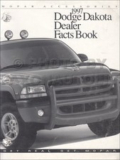 1997 Dodge Dakota Accessories Dealer Facts Book Accessory Part Numbers Pictures