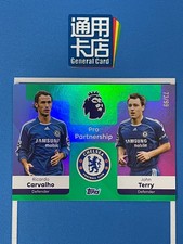 2025-26 Topps Premier League Ricardo Carvalho John Terry 73/99 Green Refractor